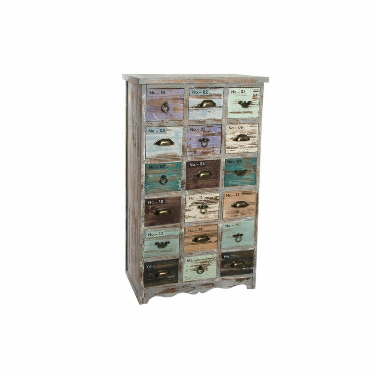 10 PZ DIVISORI schede carta separatore per legante 6 anelli multicolore