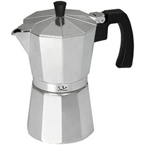 OROLEY PETRA ALUMINUM COFFEE MAKER (6 CUPS) CREAM COLORED