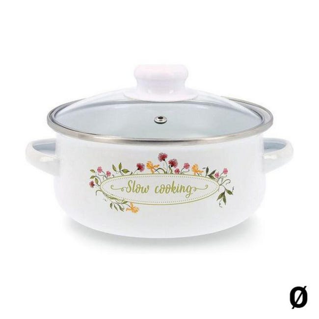 Casserole à Moules Turquoise IBILI 18 Cm - Acier Émaillé Induction - Design Élégant