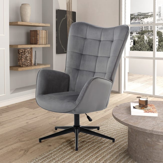 Chaise de coiffeuse salon bureau rembourré confortable et moderne