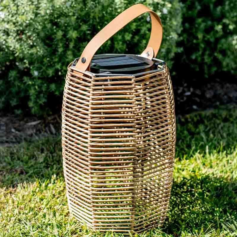 Lampe de jardin solaire nomade Luciole Natural BG® Leroy Merlin