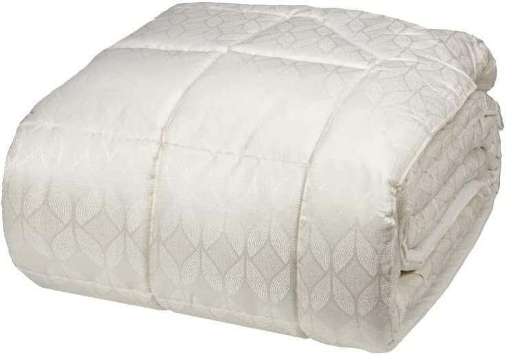 Caleffi 1003757 Trapunta Raso Jacquard Atelier – Matrimoniale, Colore Caffè, 68% Cotone 32% Poliestere - 3