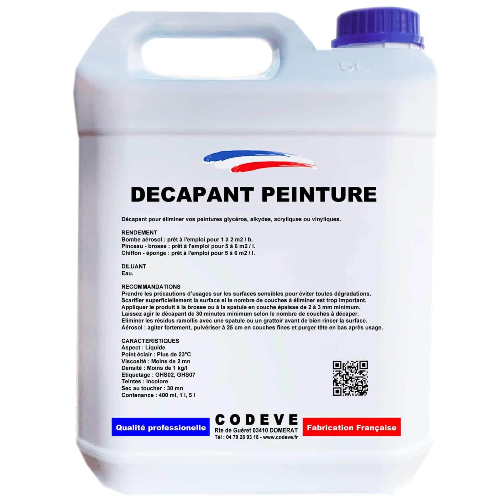 Decapant Peinture Pot 5 L Codeve Bois Leroy Merlin