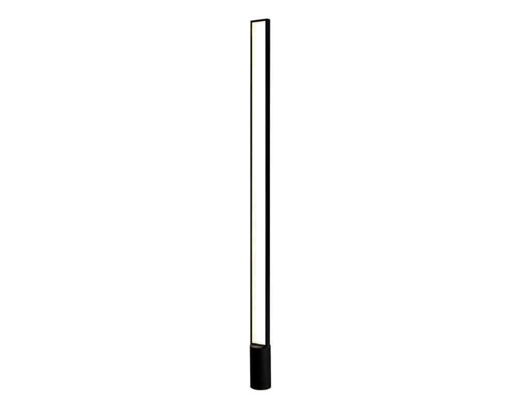 Lampadaire Noir Led Knut Intensité Réglable 30w 3000k | Leroy Merlin