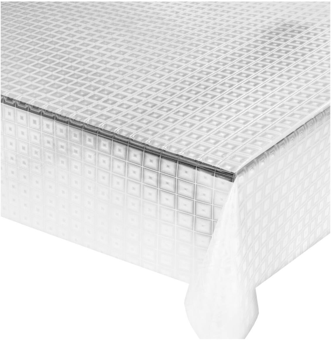 Tovaglia Trasparente Plastificata Russo Tessuti | PVC Spessore 0,15 Mm, Venduta A Metri (140 Cm Larghezza) - 3