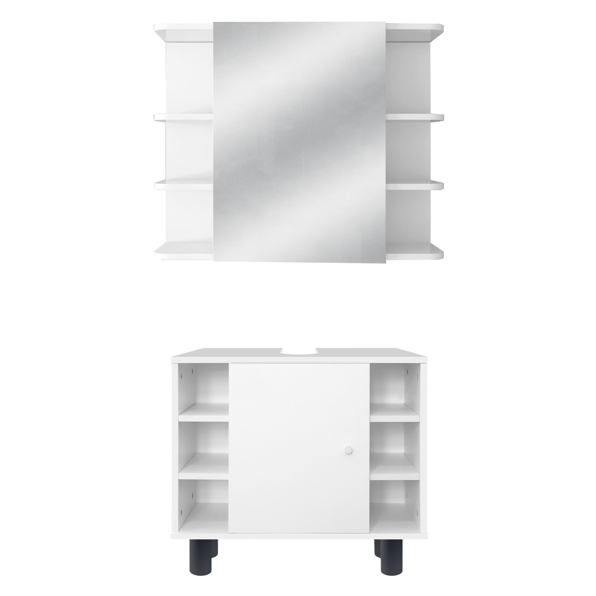 mobili da bagno con specchio