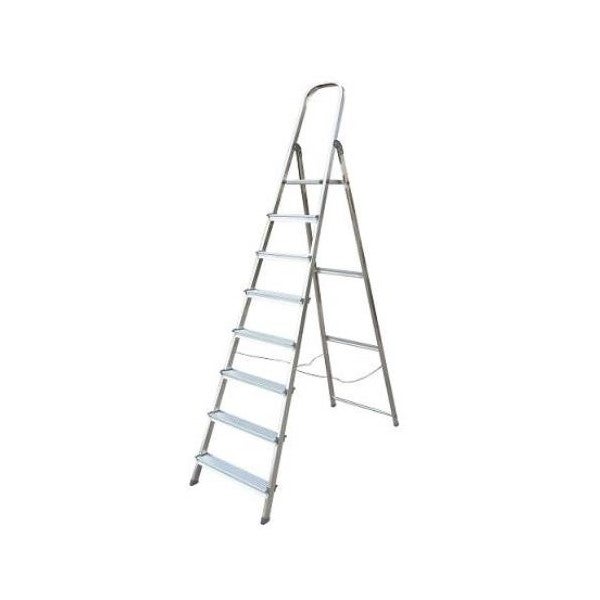 Escalera unica aluminio 8 peldaños