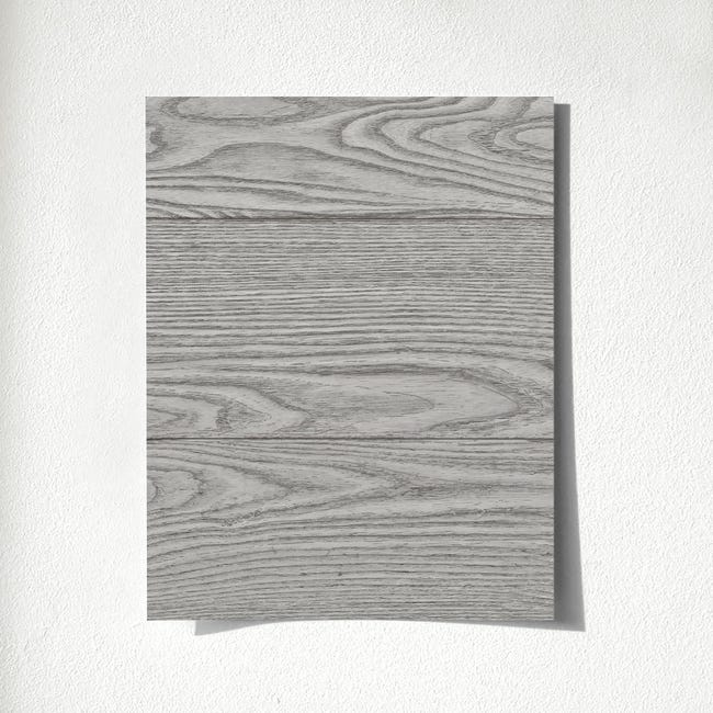 Papel pintado madera horizontal con vetas en relieve - Porto Ancora 679611