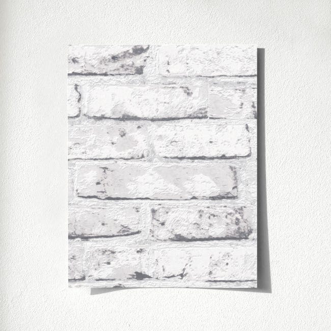 Échantillon DIN A4 de Papier peint vinyle lessivable mur imitation calcaire  texturé - Lawton Street 421623 de GAULAN