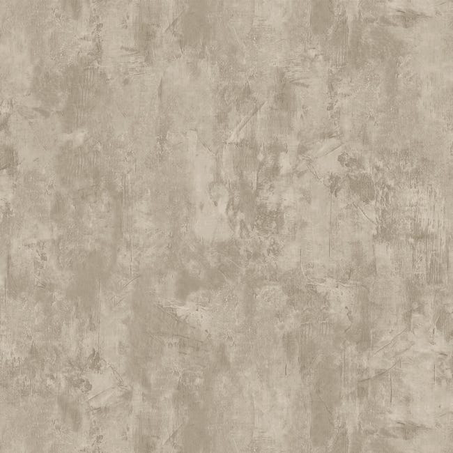 Échantillon DIN A4 de Papier peint vinyle moderne texturé en relief  métallisé gris foncé - Moma Lines 679148 de GAULAN