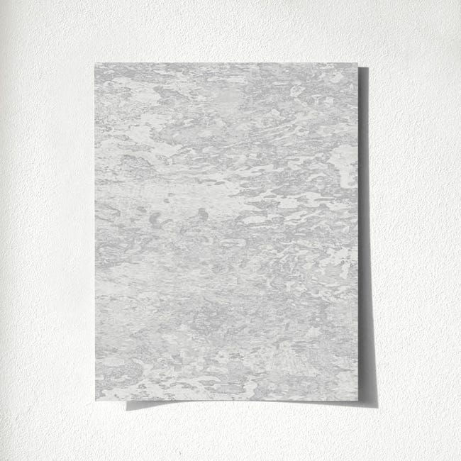 Muestra DIN A4 de Papel pintado vinílico lavable efecto ladrillo vintage  blanco y gris relieve 3D - Nevada 453171 de GAULAN
