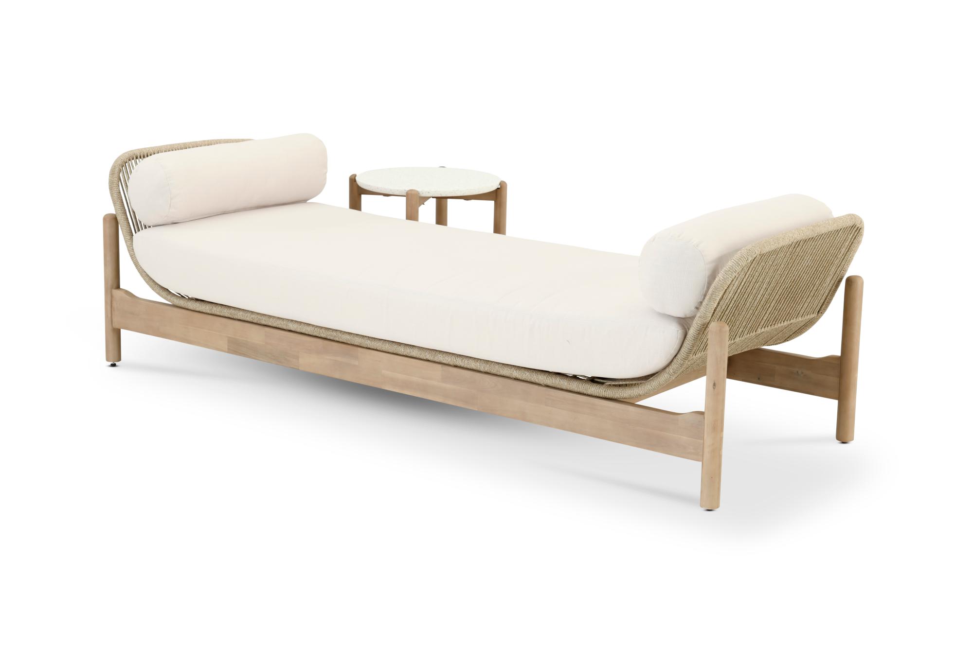 Conjunto relax 1 lounge + 1 mesita auxiliar 50cm - provenza