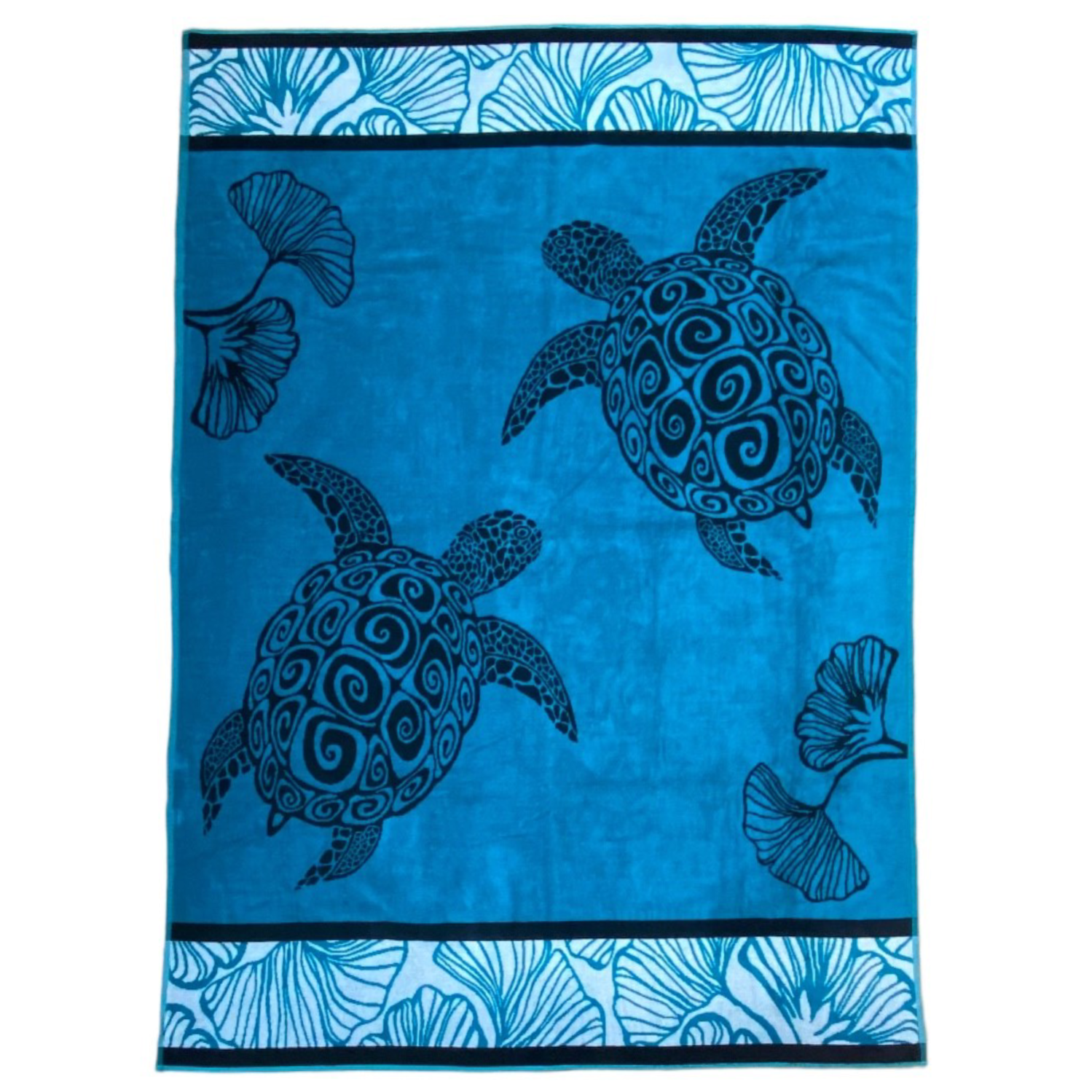 Toalla De Playa Grande 80x160 Cm - 70% Algodón Velur, 30% Poliéster, Estampados Veraniegos
