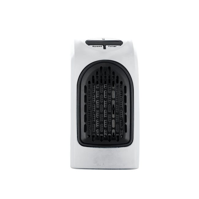 Calefactor cerámico pequeño de enchufe 🔌 Mini Calefactor bajo consumo -  Brico Profesional