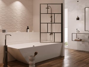 Ensemble d'accessoires salle de bain Style Selections noir mat 4