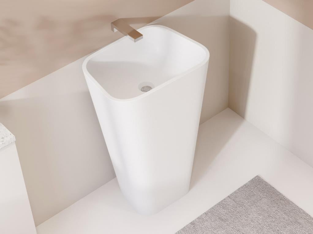 Kohler Memoirs Lavabo Su Colonna – Bianco, 68,6×55,9 Cm, Stile Tradizionale, Modello 2259-8-0 - 2