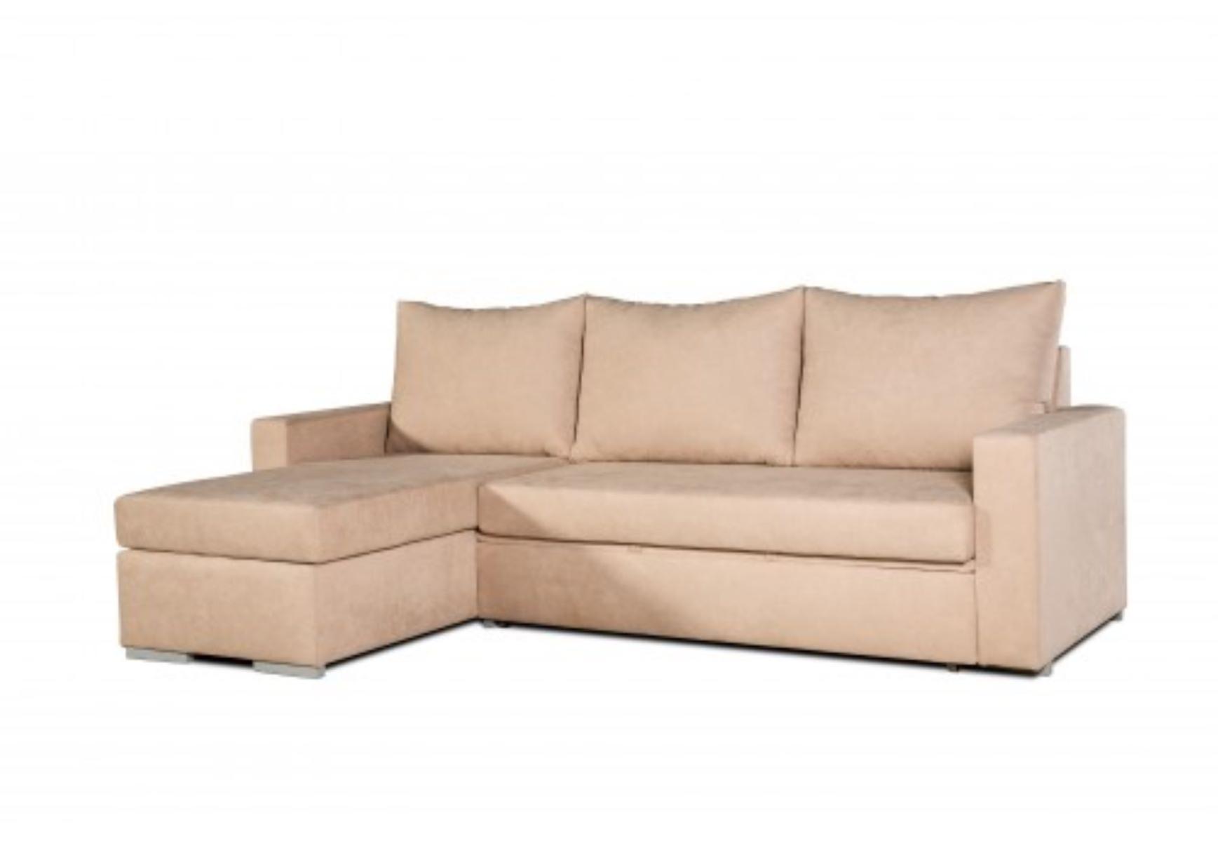 Sofa-cama chaise saint-tropez beige izquierda matris