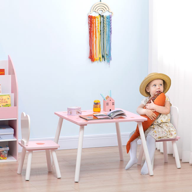 Juego de mesa y silla para niños pequeños, Mesa de actividades