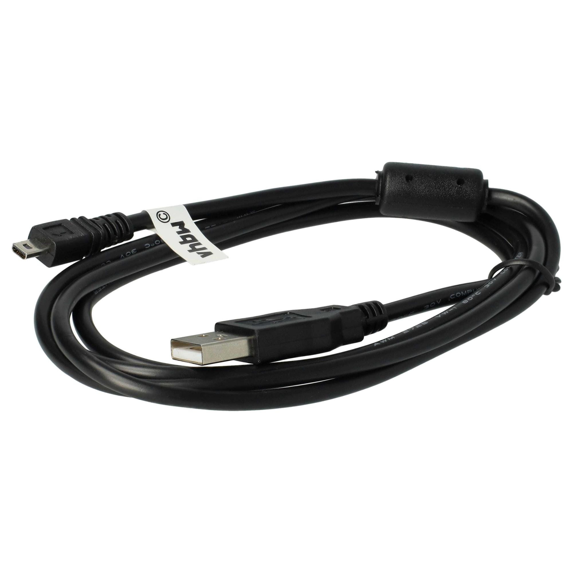 Replacement USB Data Sync Cable For Sanyo Xacti Camera Models VPC-CG20, CG20gx, CG20px