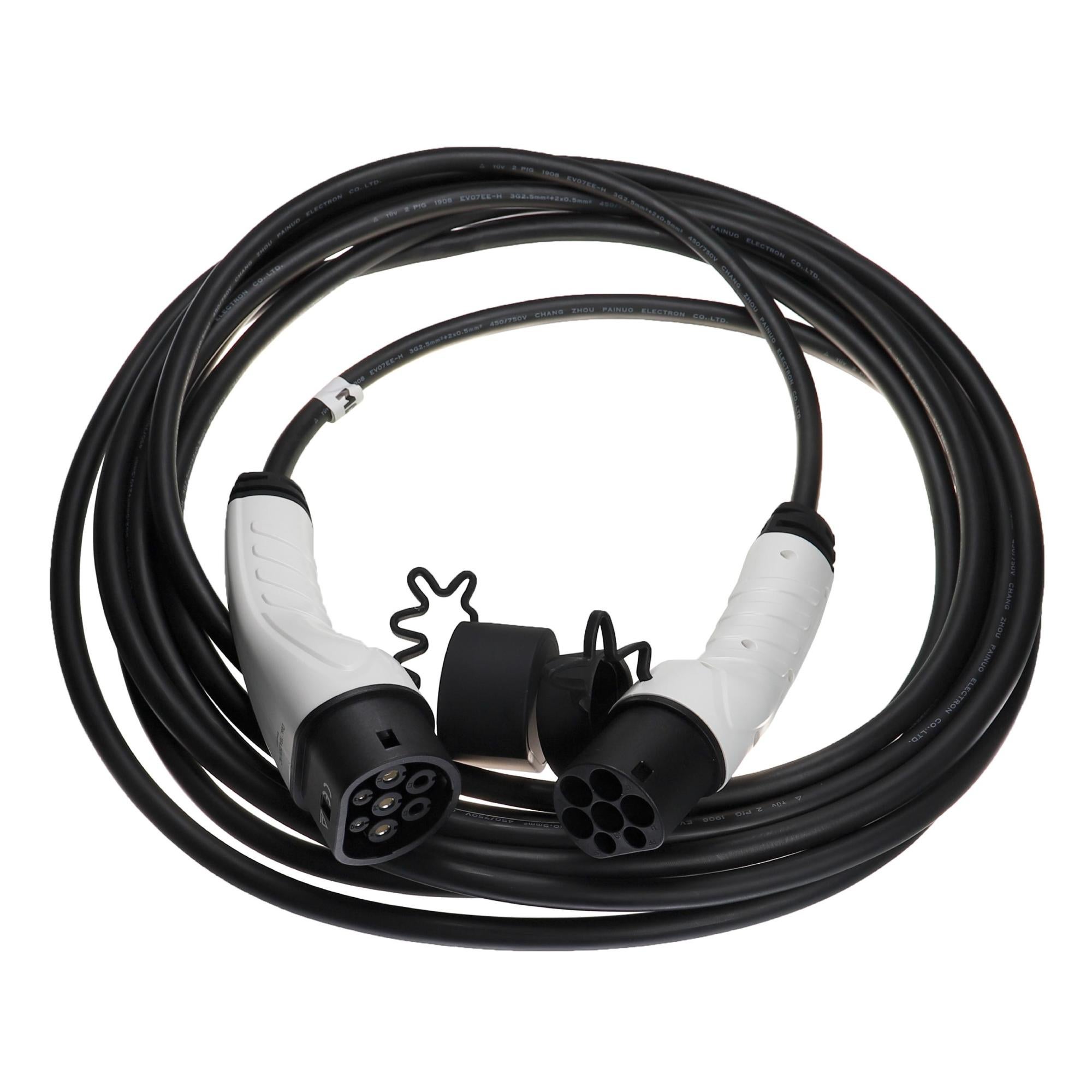 Vhbw Câble De Recharge Type 2 Vers Prise Euro F Compatible Avec Lynk