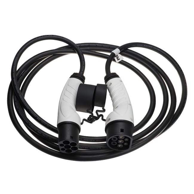 Vhbw Câble de recharge type 2 vers type 2 compatible avec Dacia