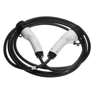 Vhbw - vhbw Câble de recharge type 2 vers type 2 compatible avec  Mercedes-Benz EQE, EQS, EQV, GLA 250e voiture électrique - 1 phase, 32 A, 7  kW, 7 m - Câble antenne - Rue du Commerce