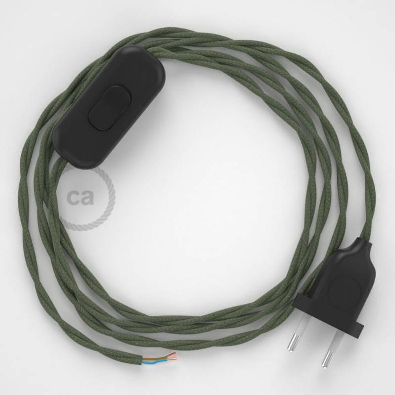 Creative Cables - Cablaggio Per Lampada, Cavo RL22 Effetto Seta - Foto 4