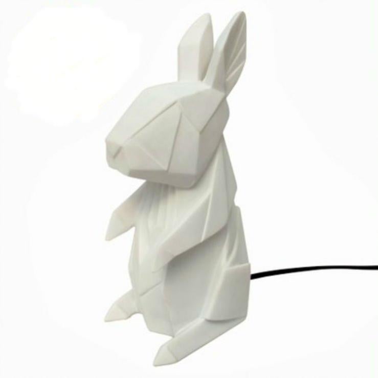 RABBITLampe à poser LED lapin Résine H25cm Leroy Merlin