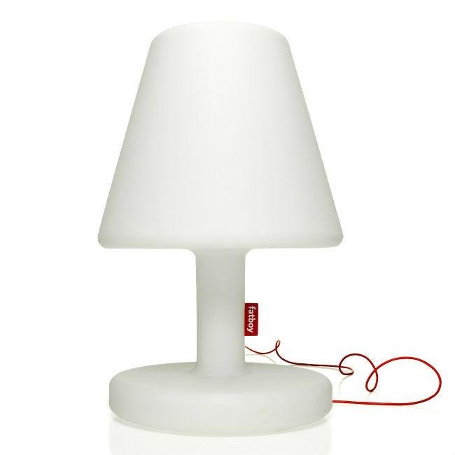 EDISON THE PETIT Lampe à poser LED rechargeable Blanc H25cm Blanc