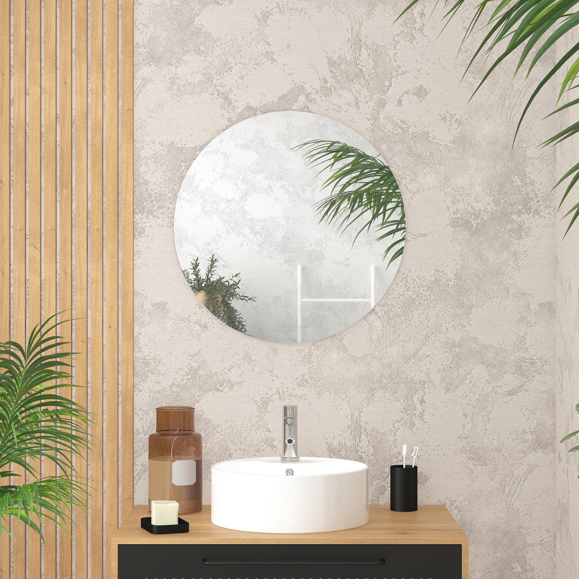 Miroir de salle de bain avec tablette, Sorrento