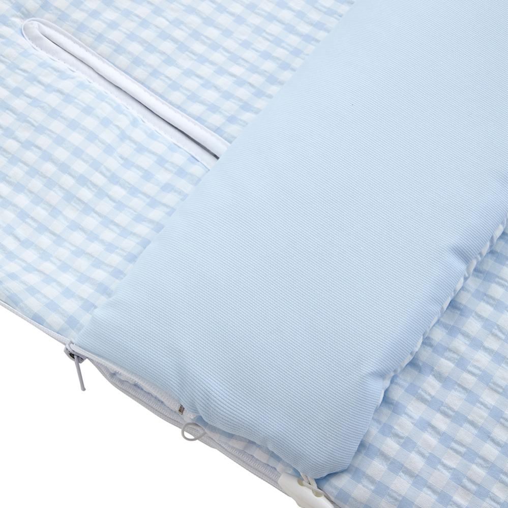 Saco silla paseo universal invierno. Sacos de silla bebe lavable 100% algodón (tejido villeya). Alice | Leroy Merlin