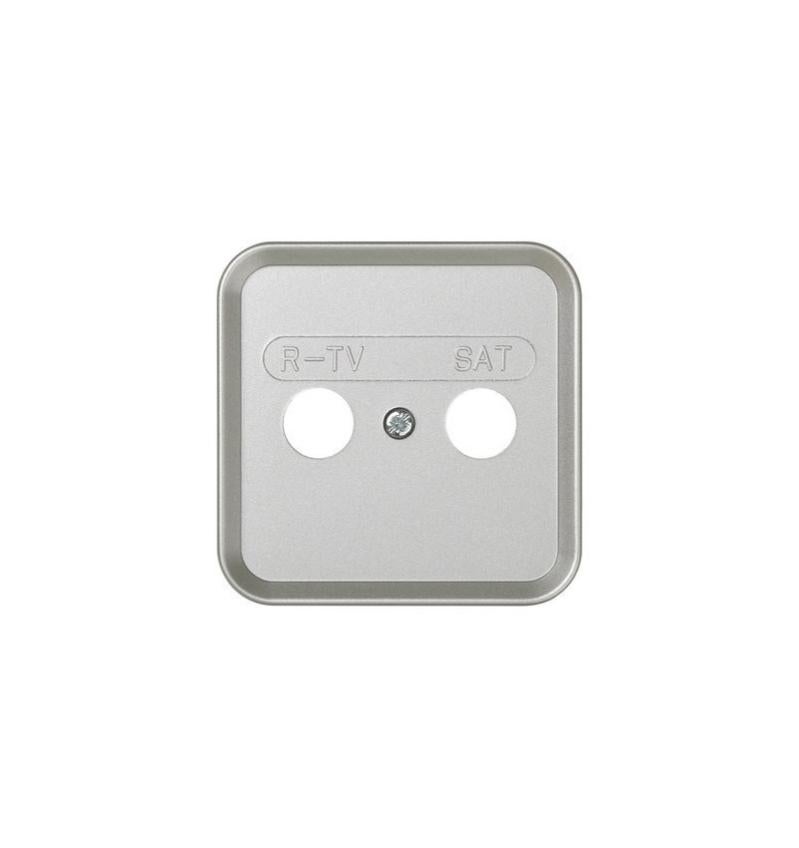 Simon 73097-60 Coperchio Bianco Per Presa R/TV + SAT - Serie 73 Loft - 2