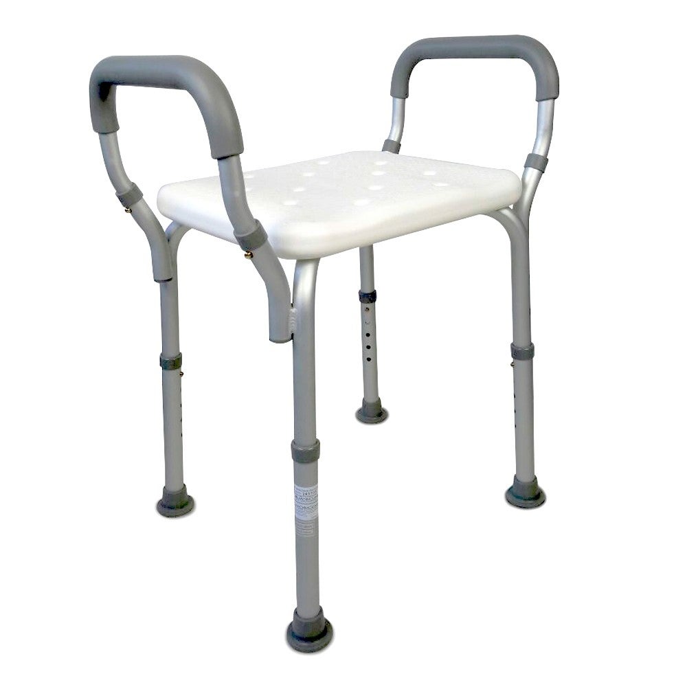 Silla De Ducha Ajustable Para Baño 8 Niveles Ancianos