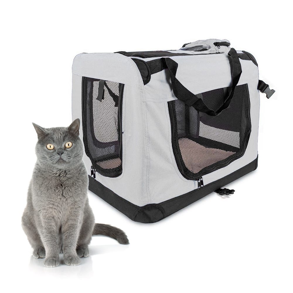 Cage de voyage pour petits animaux, sac de transport Portable pour animaux  de compagnie avec une