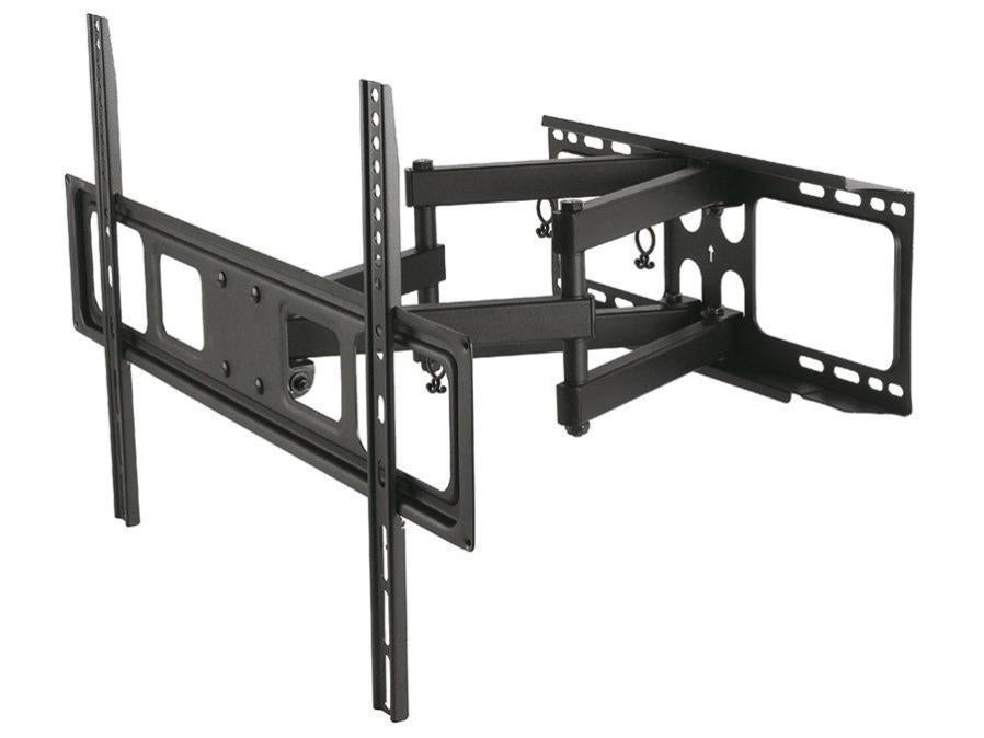Maclean MC-482 Supporto TV Parete Inclinabile/Rotabile 60-120" - Max 120kg, VESA 900x600, Nero