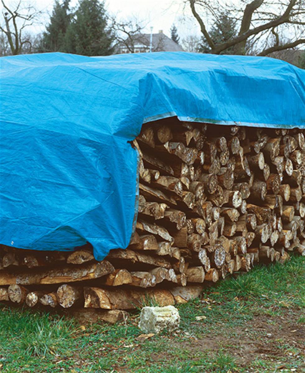 Bâche spéciale bois grise ultra résistante - 260 g/m² - 2 x 8