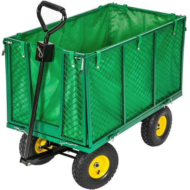 Haemmerlin Chariot De Jardin A Caisse Basculante 75 L Roues Gonflees O 270 Mm 4x4 Garden Leroy Merlin