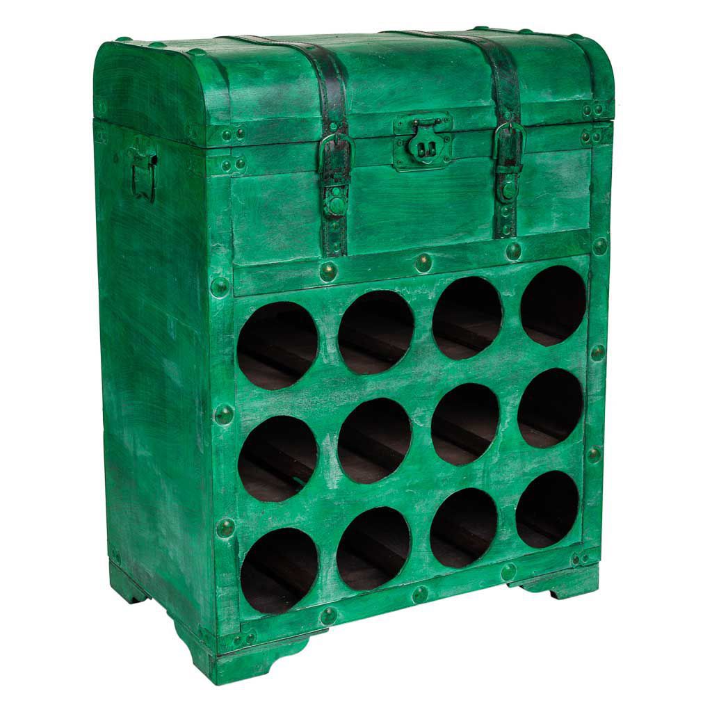 Bottle boot with 12 bottles Green 45x28x59 cm Leroy Merlin