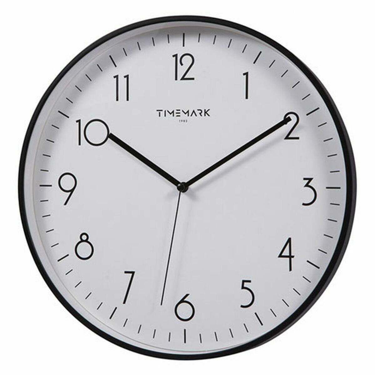 Orologio da Parete Timemark Nero (30 x 30 cm) | Leroy Merlin