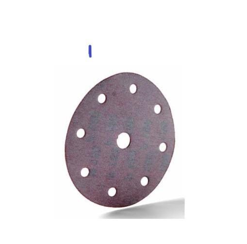 Dischi Abrasivi 8 Pollici 40 Grana Gancio Tondo Carta Vetrata - Foto 4