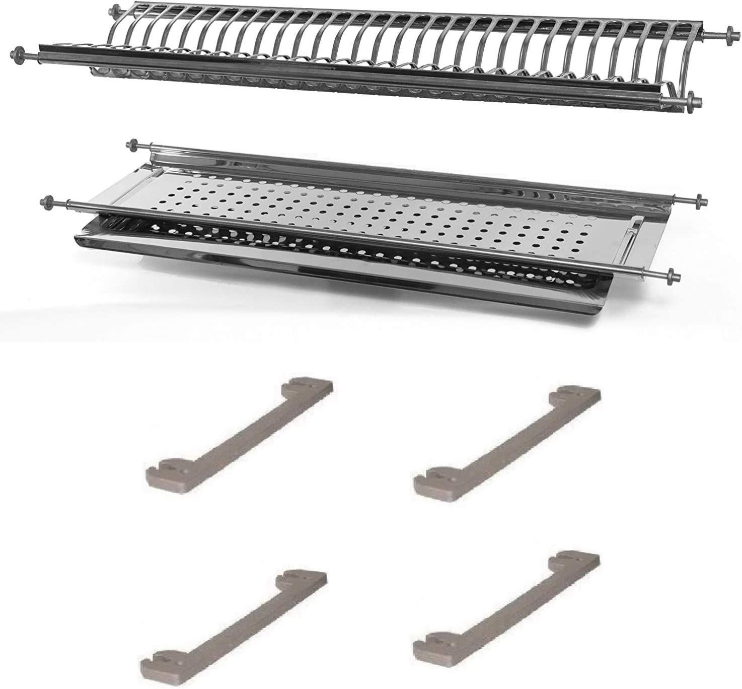 76 Cm Scolapiatti In Acciaio Inox Da 76 Cm Di Lunghezza Variabile Da 1088353 - Foto 5