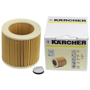 Filtre à Cartouche, Lot De 2 Filtre Aspirateur Karcher, Pour Kärcher WD3  Premium, WD2, WD3, WD3P