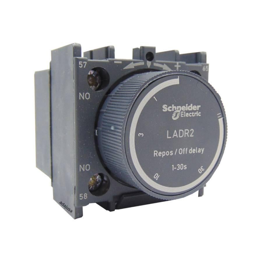Bloc contacts auxiliaires temporisé - schneider electric ladr2 | Leroy ...