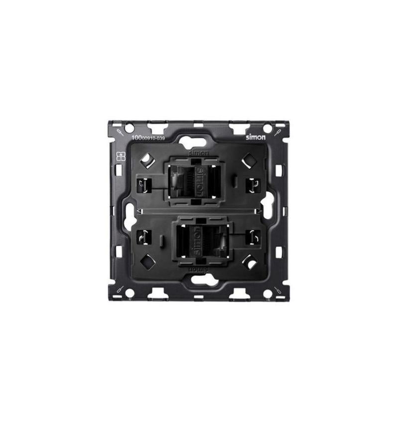 Kit retro Simon 100 con 1 elemento 2 prese RJ45 - SIMON | Leroy Merlin