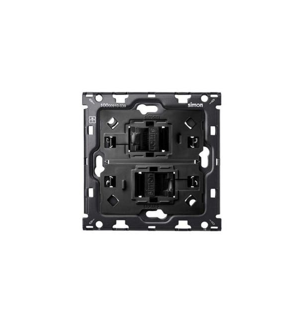 Simon Rj45 Rack Kit retro Simon 100 con 1 elemento 2 prese RJ45 - SIMON | Leroy Merlin