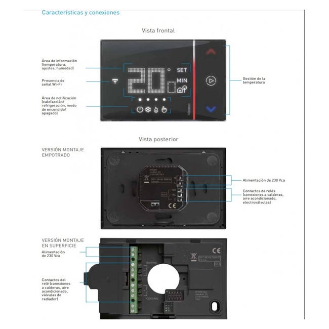 BTicino Smarther 2 termostato WiFi guida e manuale Smarther2