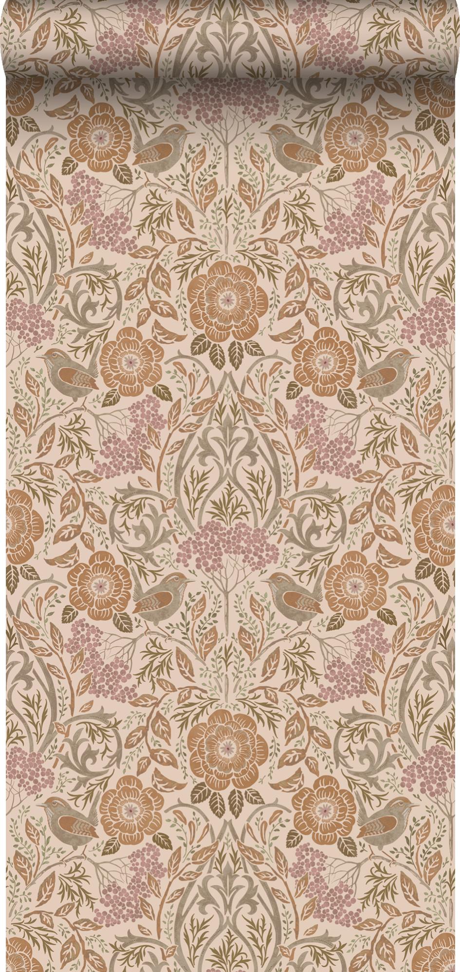 Carta Da Parati Con Motivo Grafico A Linee Rosa - Carta Da Parati Con - Foto 6