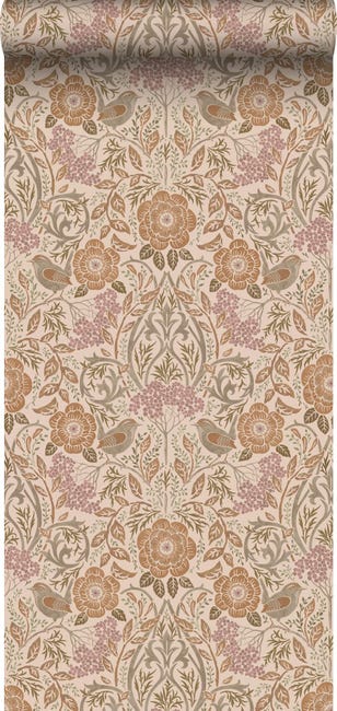 Carta Da Parati Con Motivo Grafico A Linee Rosa - Carta Da Parati Con - Foto 6