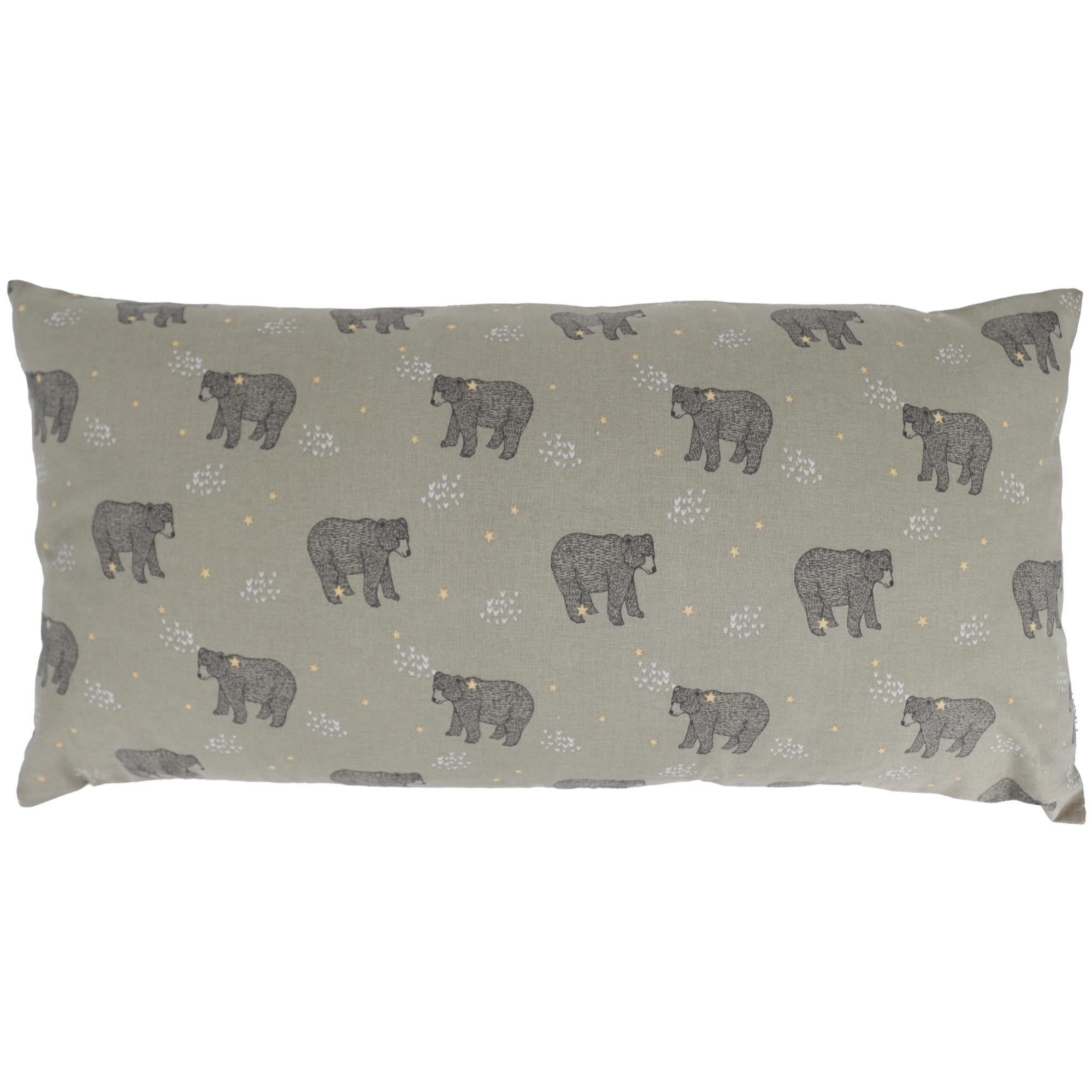 Ib Laursen Taie Oreiller Rectangulaire Lin Vert Amande Jade 40 X 60 Cm