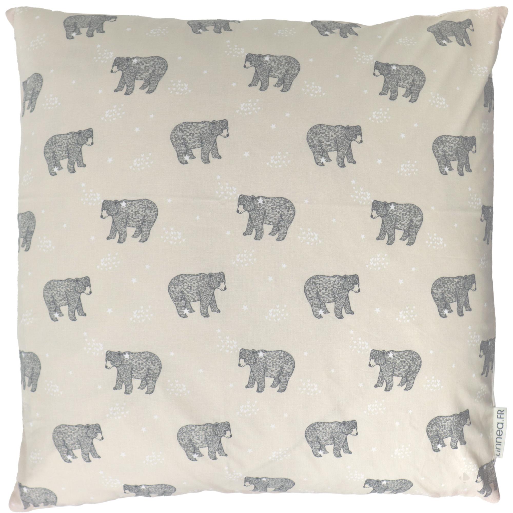 Housse de coussin 50x50cm BALOO Or